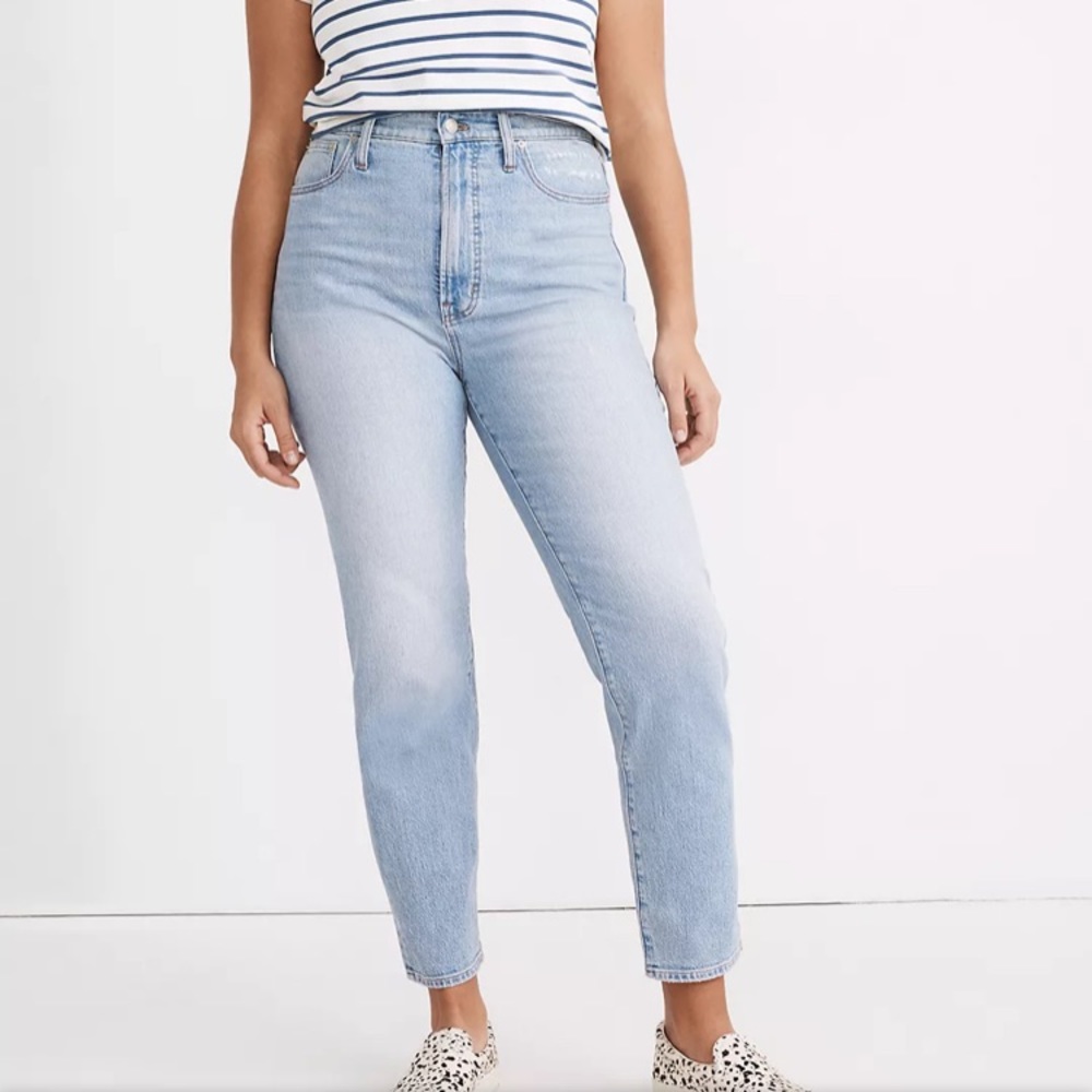 Madewell The Curvy Perfect Vintage Jean in Fiore Wash Sz 30